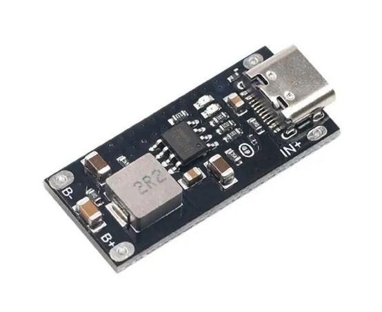 Модуль зарядного пристрою для літієвої батареї (вхід Type-C) 5V 3A IP2312, фото 1