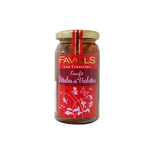 Конфітюр із фіалок (60 г кольорів на 100 г продукту) Favols, 270г