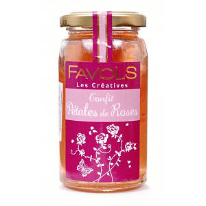 Конфітюр із троянд (60 г кольорів на 100 г продукту) Favols, 270г