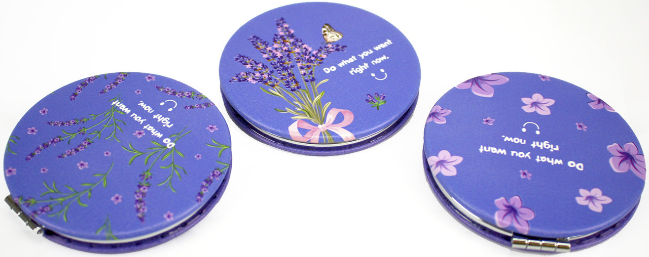 Дзеркало коло. 7см "Фіолет" №9039-003(12), фото 1