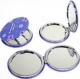 Дзеркало коло. 7см "Фіолет" №9039-003(12), фото 4