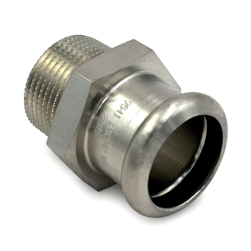 Перехідник неіржавкий RM Inoxpres 187 Ø 76,1 х 2 1/2, фото 1