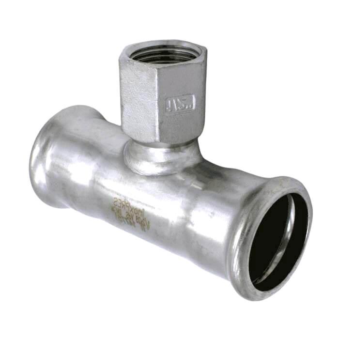 Трійник неіржавкий RM Inoxpres 189 Ø 88,9 х 2 В х 88,9, фото 1