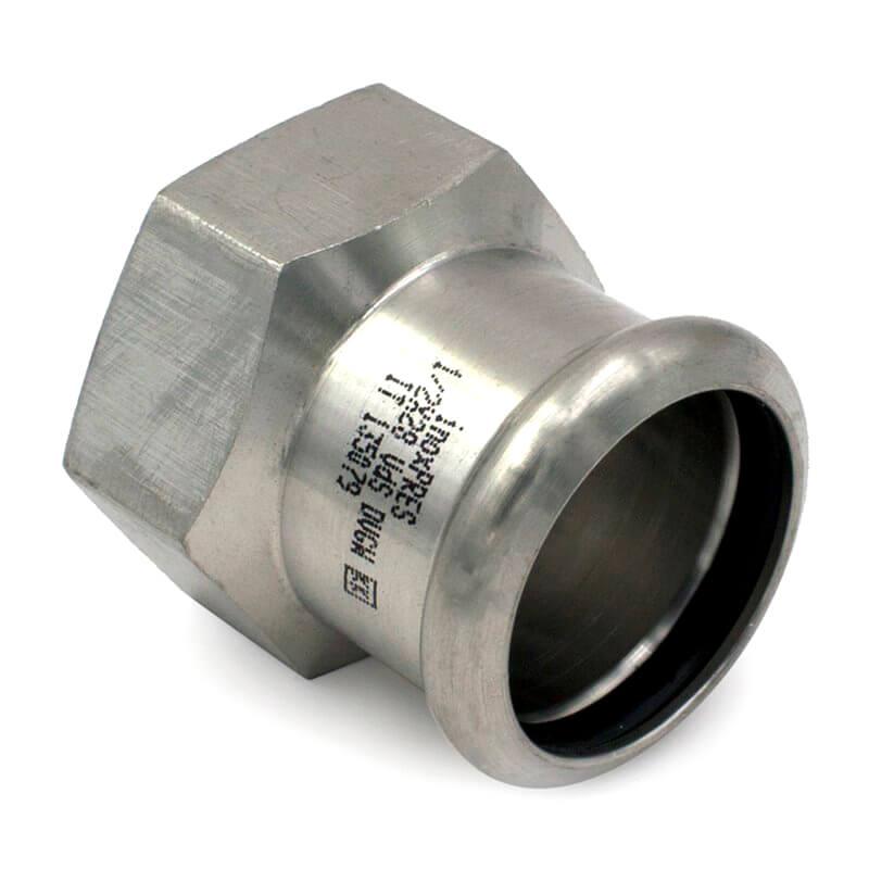 Перехідник неіржавкий RM Inoxpres 190 Ø 35 х 1 В, фото 1