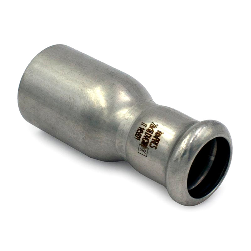 Перехідник неіржавкий RM Inoxpres 191 Ø 108 x Ø54, фото 1