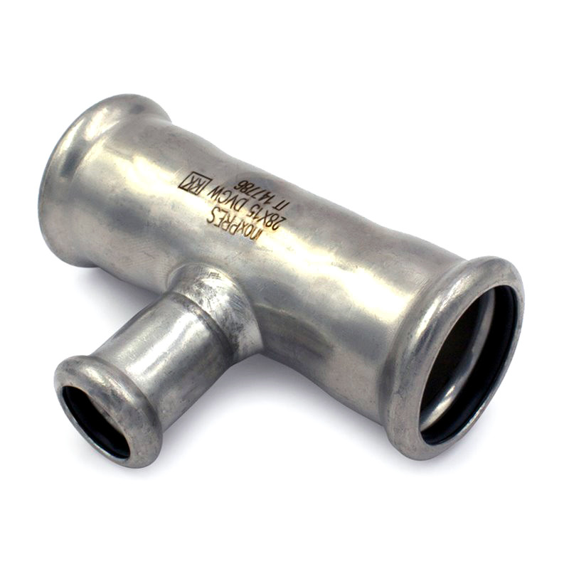 Трійник редукційний неіржавкий RM Inoxpres 192 Ø 108 х 42 х 108, фото 1