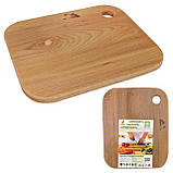Дошка кухонна для овочів дерев. 20х25см No8922/S&T, фото 2