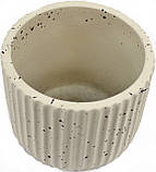 Кашпо керамічний "Led Margo" 11х11х9,5см,мікс,без піддона №A040055(27), фото 2