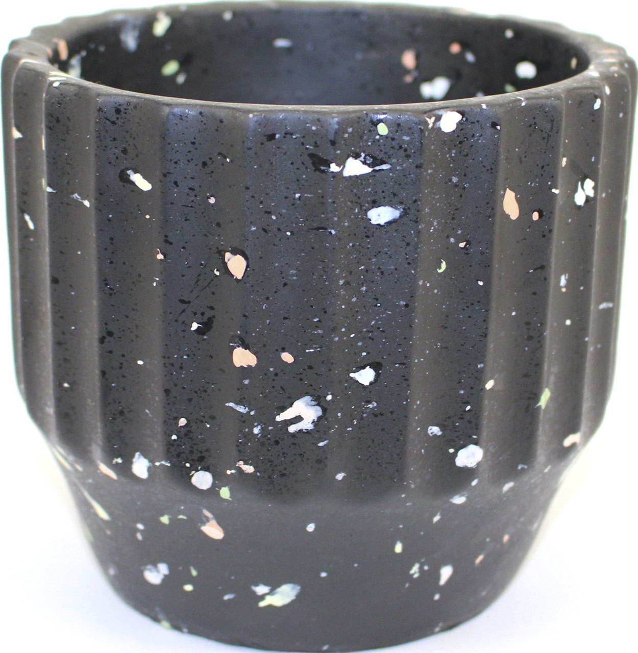 Кашпо керамічний "Led Nacar" 14,5х14,5х13,5см,мікс,без піддона №A040041(18), фото 1