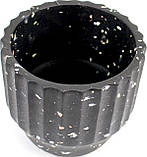 Кашпо керамічний "Led Nacar" 14,5х14,5х13,5см,мікс,без піддона №A040041(18), фото 2