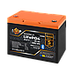 Акумулятор LP LiFePO4 25,6V - 50 Ah (1280Wh) (BMS 80A/50А) пластик Smart BT, фото 3