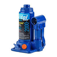 Домкрат гідравл. телескоп 2т валіз. висота підіймання 148-276 мм. 2,4кг Iron Hand (IH-148276D-K)