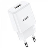 Home Charger 2.1A 1U Micro Cable (1m) Hoco N9 — White, фото 4
