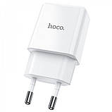 Home Charger 2.1A 1U Micro Cable (1m) Hoco N9 — White, фото 7