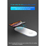 Wireless Charger 3 in 1 W40 — White, фото 5