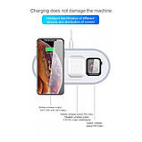 Wireless Charger 3 in 1 W40 — White, фото 7