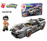 Конструктор Qman 14014 MineCity гоночна машина GT40, 197 дет, фото 4