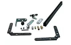 Комплект розсувної систем VILLES  2530  що складається на 2 стулки вагою до 80 кг