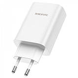 Home Charger 65W PD 1U Borofone BN10 — White, фото 5
