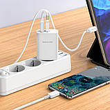 Home Charger 65W PD 1U Borofone BN10 — White, фото 7