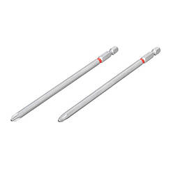 Комплект викруткових насадок PH2 1/4" *150мм, S2, уп. 2 од., STORM INTERTOOL VT-0225