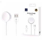 Wireless Charger WiWU M7 For Apple Watch — White, фото 2