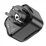 Home Charger 20W PD 2U Hoco NS3 — Black, фото 4