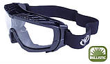 Окуляри захисні з ущільнювачем Global Vision Ballistech-1 (clear) Anti-Fog, прозорі, фото 2