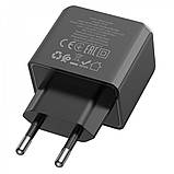Home Charger 30W PD Hoco CS15A — Black, фото 5