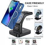 Wireless Charger 3 in 1 — Earldom ET-WC37, фото 4