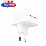 Home Charger 35W 2C Original Apple (MHJE3ZM/A), фото 5
