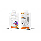 Home Charger 35W 2C Ldnio A2528C White, фото 3
