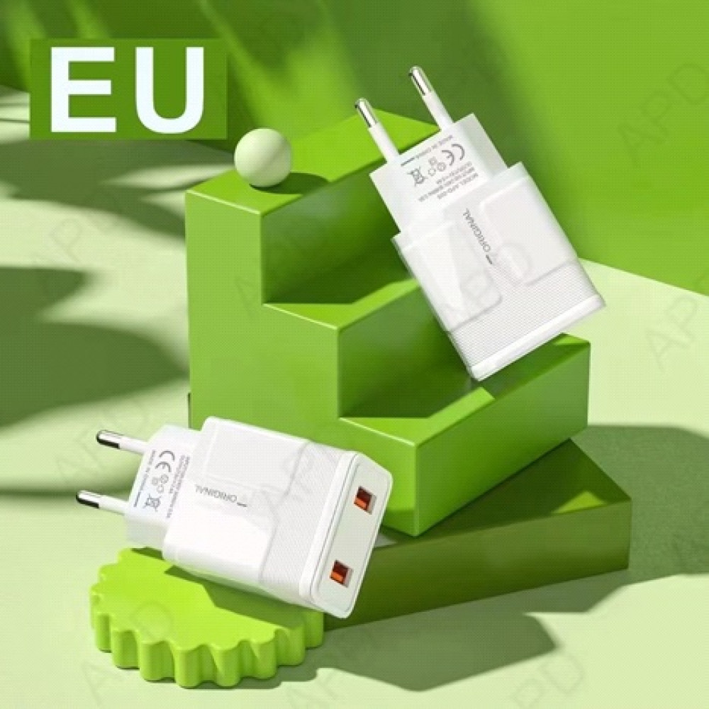 Home Charger 2.0A 2U  Original White, фото 1