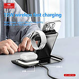 Wireless Charger 3 in 1 — Earldom ET-WC50, фото 3