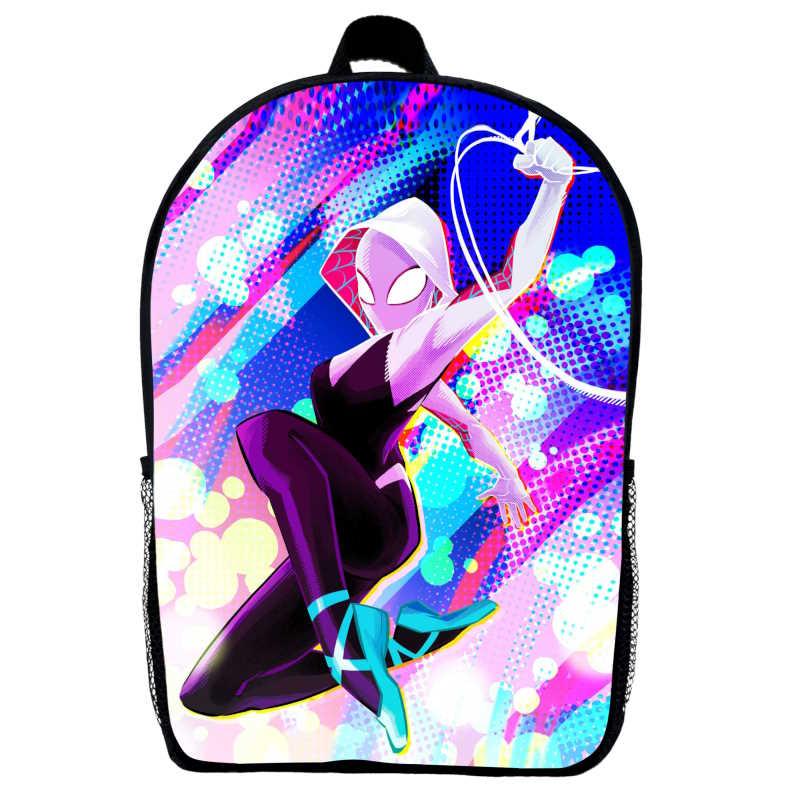 Рюкзак Людина Павук (School Gear bag Spider Men 023) чорний, 39 х 27 х 14 см