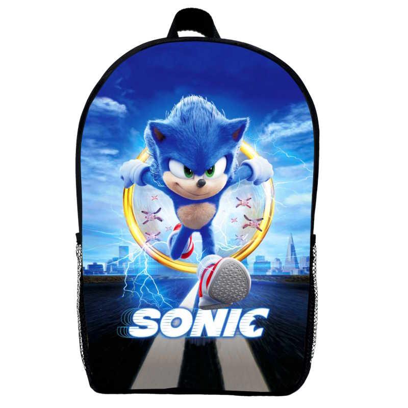 Рюкзак Сонік (School Gear bag Sonic 08) чорний, 39 х 27 х 14 см