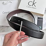 Двосторонній ремінь із двома пряжками Calvin Klein, фото 2