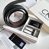 Двосторонній ремінь із двома пряжками Calvin Klein, фото 3