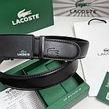 Ремінь із двома пряжками автомат Lacoste, фото 3