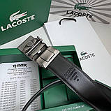Ремінь із двома пряжками автомат Lacoste, фото 11