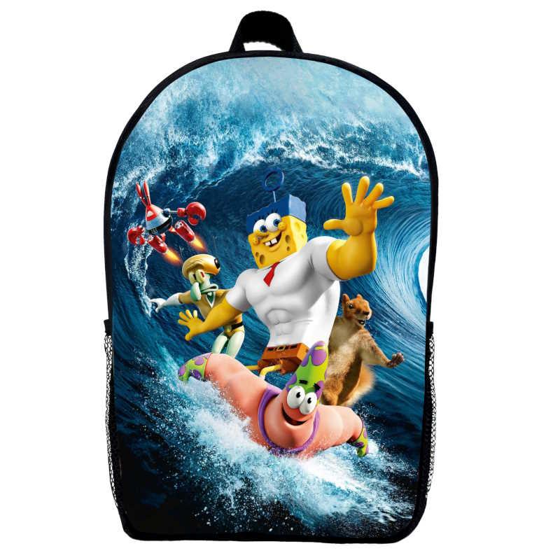 Рюкзак Спанч Боб (School Gear bag SB 02) чорний, 39 х 27 х 14 см