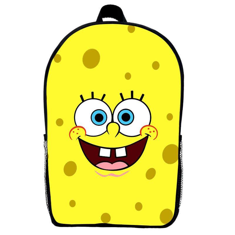 Рюкзак Спанч Боб (School Gear bag SB 05) чорний, 39 х 27 х 14 см