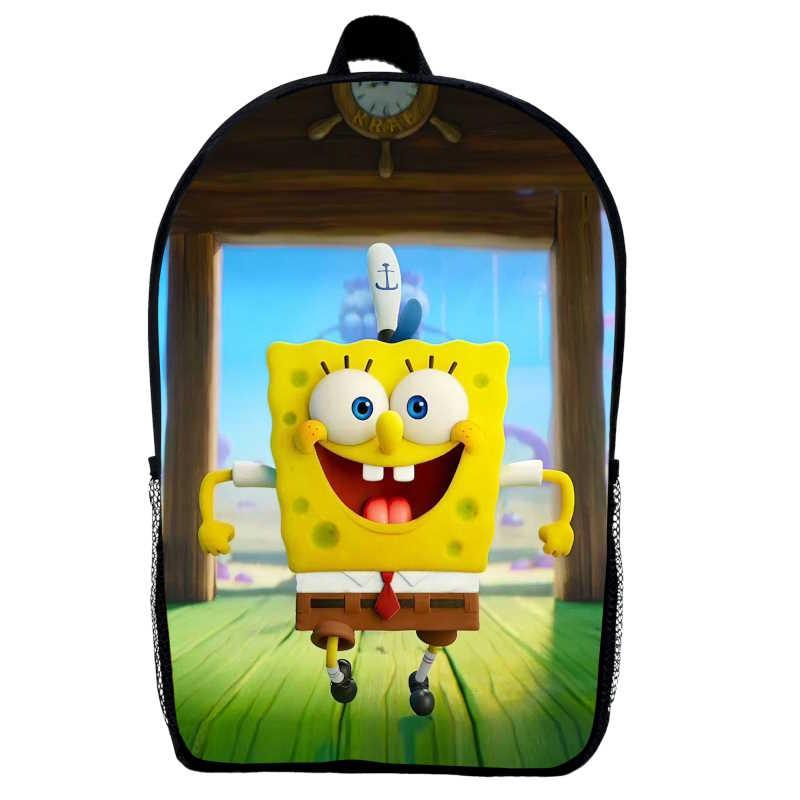 Рюкзак Спанч Боб (School Gear bag SB 06) чорний, 39 х 27 х 14 см