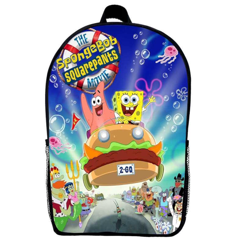 Рюкзак Спанч Боб (School Gear bag SB 012) чорний, 39 х 27 х 14 см