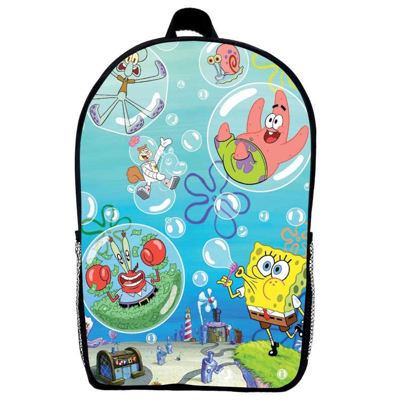 Рюкзак Спанч Боб (School Gear bag SB 017) чорний, 39 х 27 х 14 см