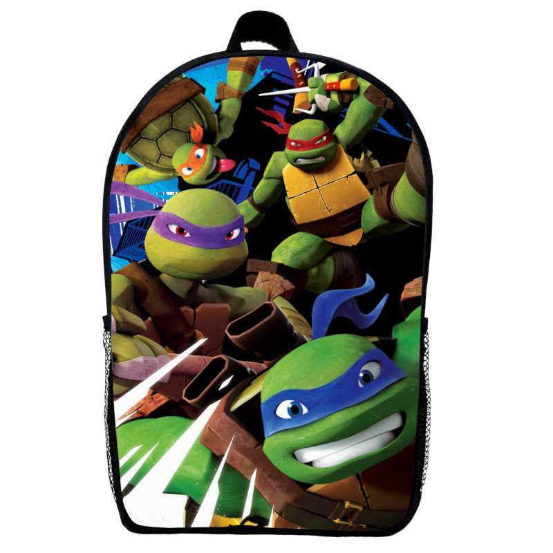 Рюкзак Черепашки ніндзя (School Gear bag TN 09) чорний, 39 х 27 х 14 см