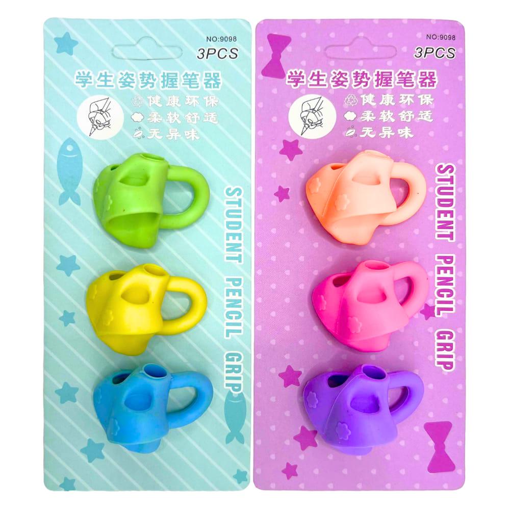 Насадка на ручку тренажер для формування почерку Gripper набір 3шт 9098, фото 1