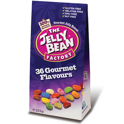 Желейні цукерки боби 36 смаків The Jelly Bean Factory, 225г, фото 1