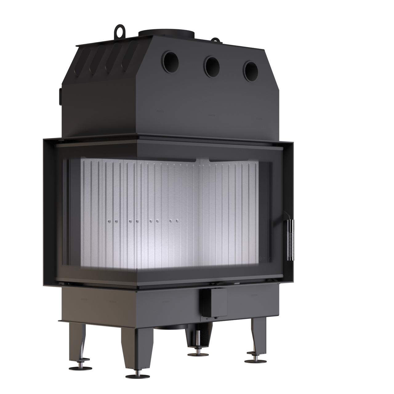 Камінна топка BOKAR 745045 L/R (15,2 кв) white ceramatex, фото 1