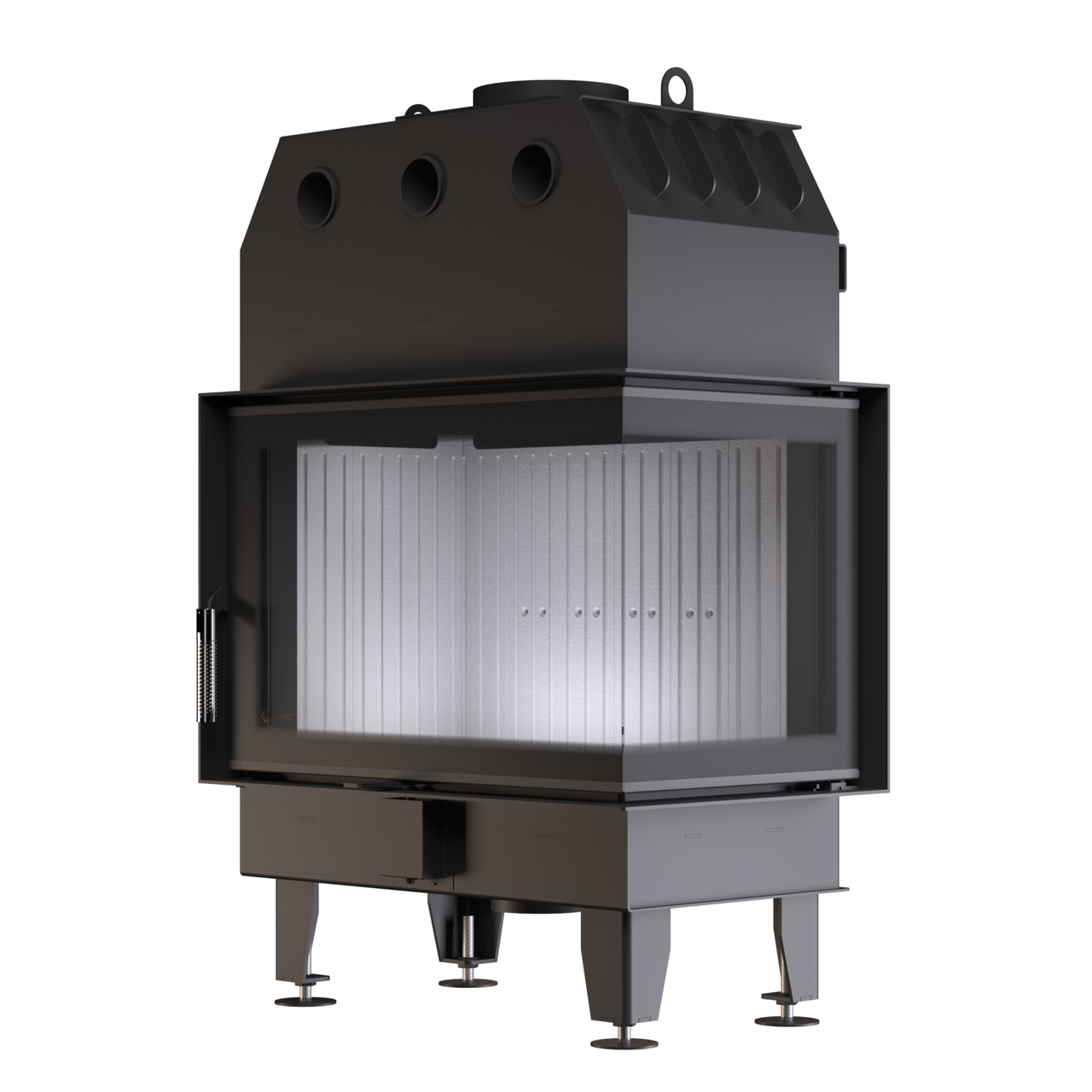 Камінна топка BOKAR 745045 L/R (15,2 кв) white ceramatex, фото 1